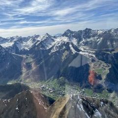 Verortung via Georeferenzierung der Kamera: Aufgenommen in der Nähe von Gemeinde Bürs, Bürs, Österreich in 2200 Meter